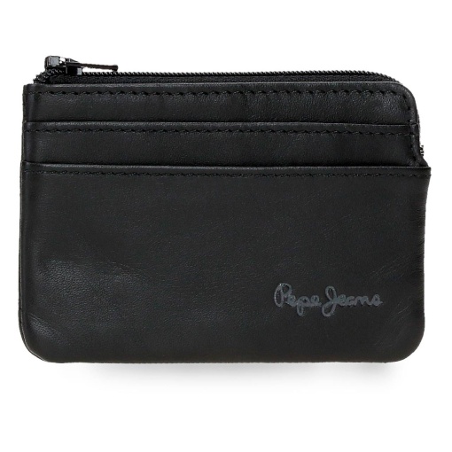 Porta-moedas/cartões PEPE JEANS Luton preta 7360141/450076800020