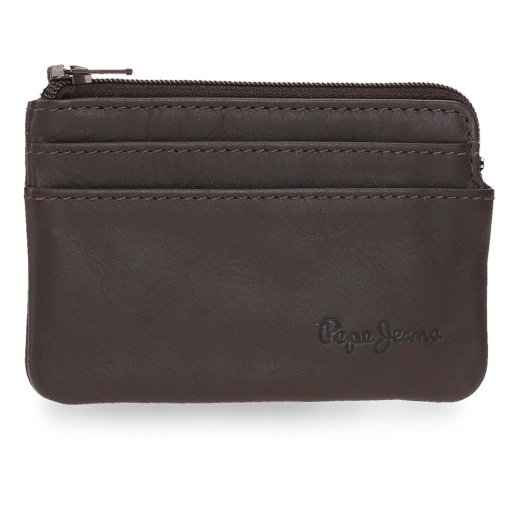 Porta-moedas/cartões PEPE JEANS Luton castanha 7360142/450076800060