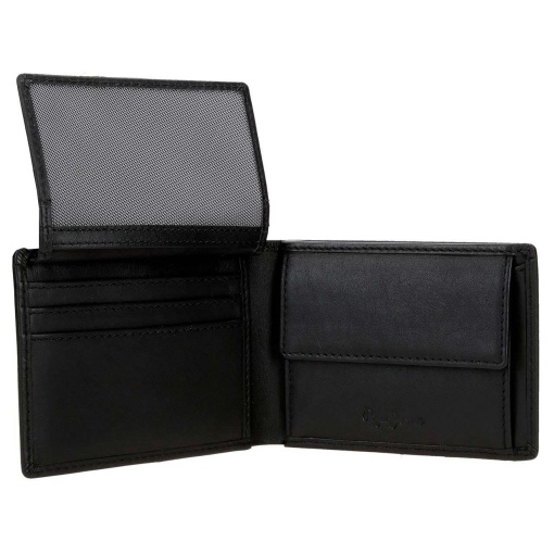 Carteira PEPE JEANS Luton preta 7363141/450076814020