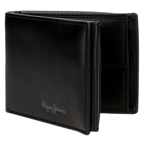 Carteira PEPE JEANS Luton preta com elástico 7363941/450076816020