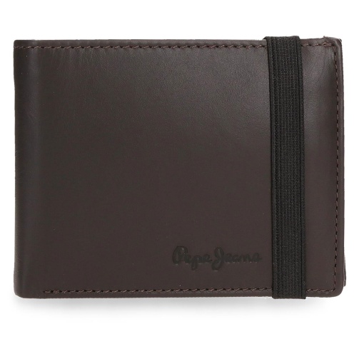 Carteira PEPE JEANS Luton castanha com elástico 7363942/450076816060