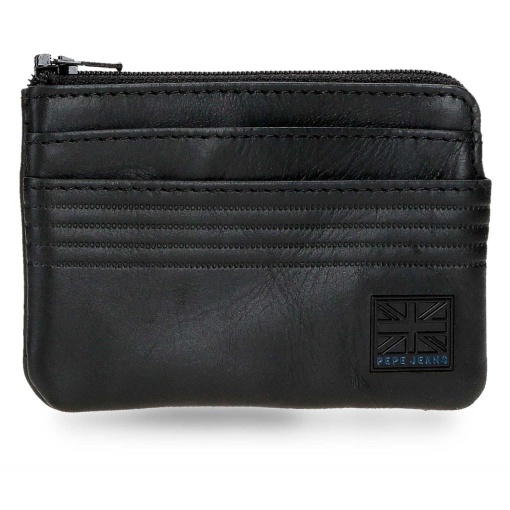 Porta-moedas/cartões PEPE JEANS Hudson preta 7330141/450073800020