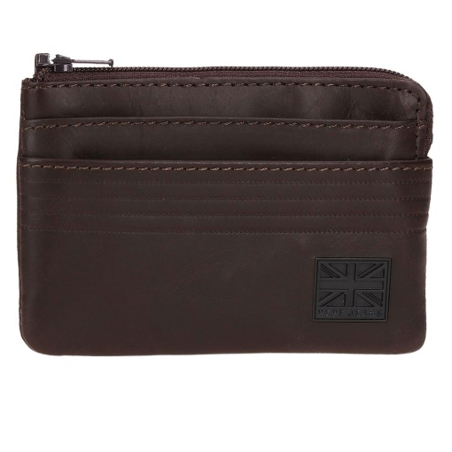 Porta-moedas/cartões PEPE JEANS Hudson castanha 7330142/450073800060