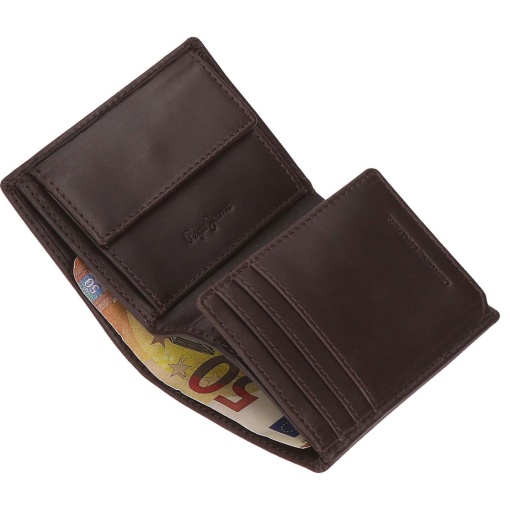 Cartera marrón Hudson de PEPE JEANS 7331142/450073811060