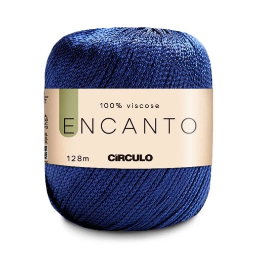Fio de croché CÍRCULO Encanto 100g azul bic 2550