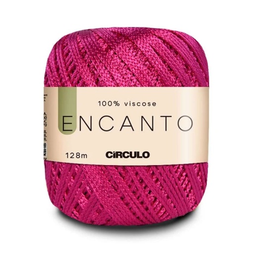 Fio de croché CÍRCULO Encanto 100g rosa pink 3754