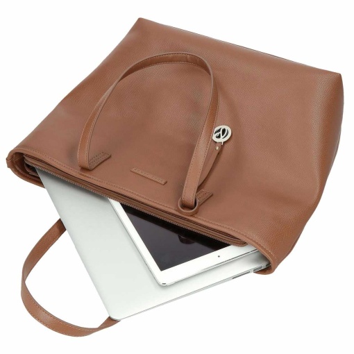 PEPE JEANS Elia brown laptop and 15'' tablet bag