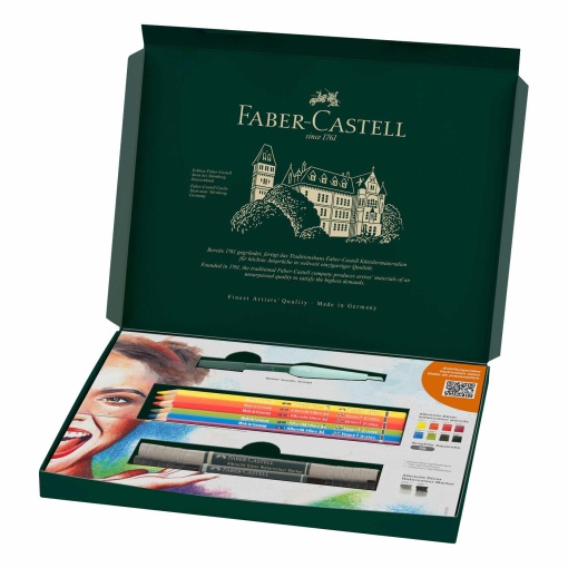 Conjunto aguarelável Discovery FABER-CASTELL Albrecht Dürer - 12 peças
