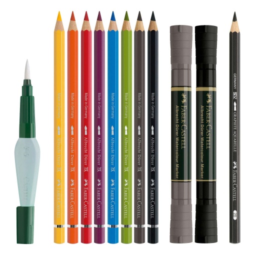 Conjunto aguarelável Discovery FABER-CASTELL Albrecht Dürer - 12 peças