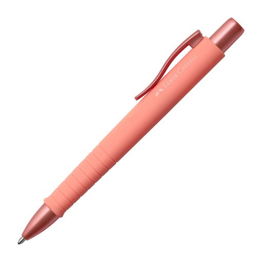Esferográfica FABER-CASTELL Poly Ball Urban XB coral