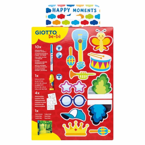 Conjunto GIOTTO Be-Bè Happy Moments My Finger Puppets