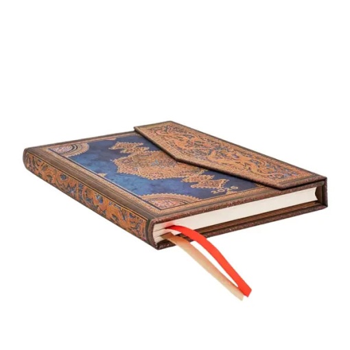 Agenda semanal 130x180mm 2026 PAPERBLANKS Midi Safavid Indigo