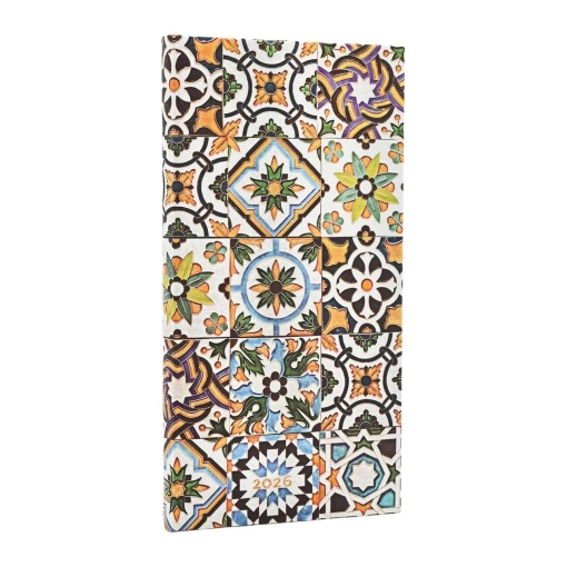 Agenda semanal 95x180mm 2026 PAPERBLANKS Slim Porto