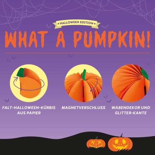 Foldable Pumpkin What a Pumpkin! LEGAMI Halloween