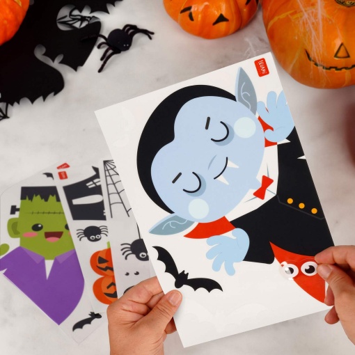 Autocolantes eletroestáticos para janelas Window-Wow (35 unidades) LEGAMI Halloween