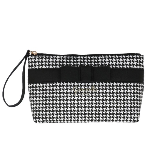 BOLSA CAMOMILLA POULETTE PRETO/BRANCO 14X25X8CM 18999