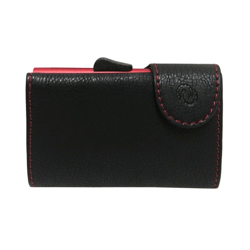 Porta-cartões C-SECURE Special Vintage preto/ponto vermelho