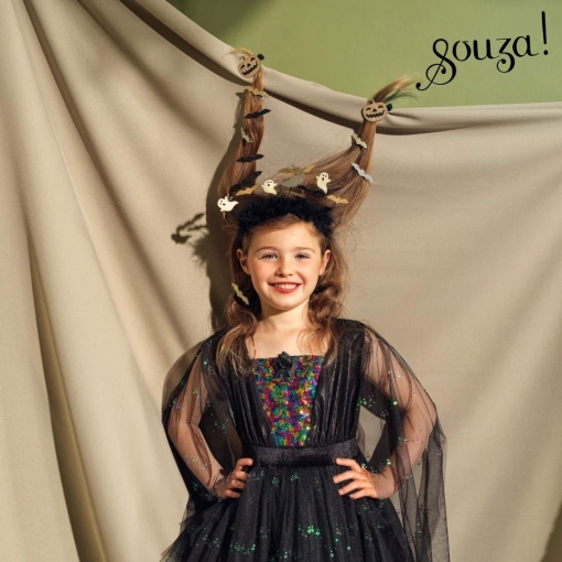 Vestido Agatha com LEDs 8-10 anos 128-140cm SOUZA