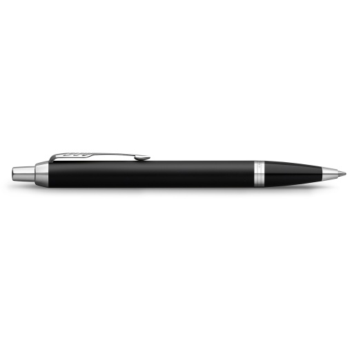 PARKER IM Matte Black Chrome Trim M Ballpoint Pen