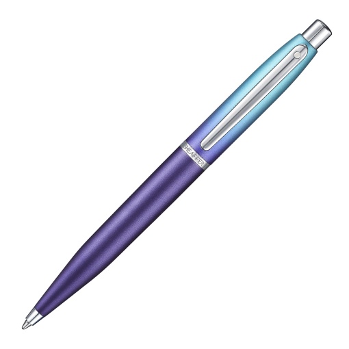 Esferográfica SHEAFFER VFM 9430 azul e roxo degradé perolado M