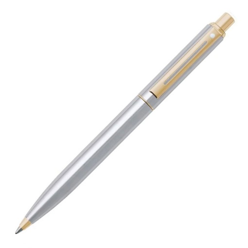 Esferográfica SHEAFFER Sentinel aço inox dourado M