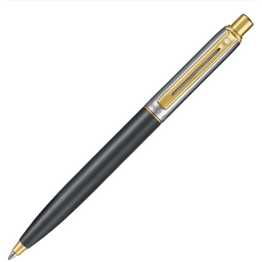 Esferográfica SHEAFFER Sentinel preto mate/clip dourado M