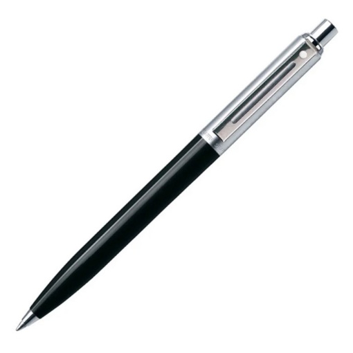 Esferográfica SHEAFFER Sentinel preto brilhante/clip cromado M