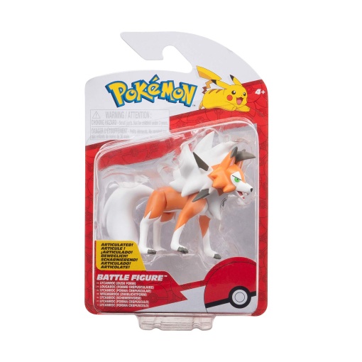 Pokémon Lycanroc (forma crepúsculo) 7cm