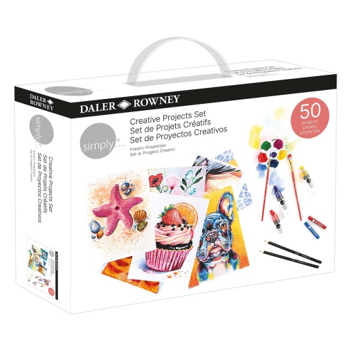 Conjunto de pintura DALER-ROWNEY Simply Project 50 projetos