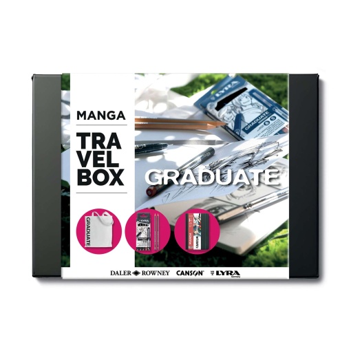 Conjunto de desenho Travel Box GRADUATE Manga