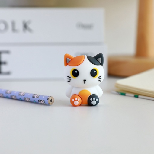 Afia 3D iTotal gato laranja