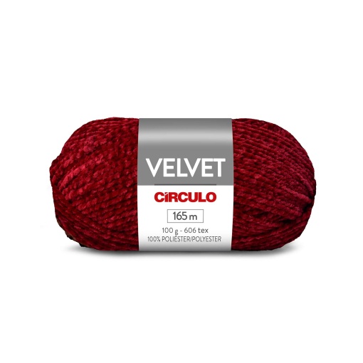 Fio de crochet CÍRCULO Velvet 100g Delírio 3835