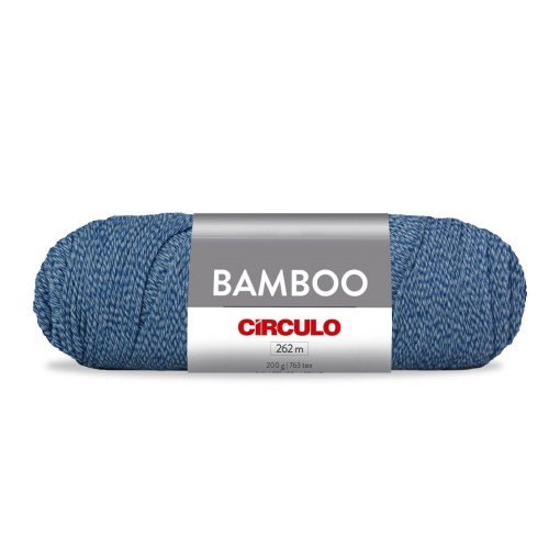 Fio de crochet CÍRCULO Bamboo 200g Anil Profundo 2581