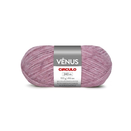 Fio de crochet CÍRCULO Venus 100g Merlot 9520