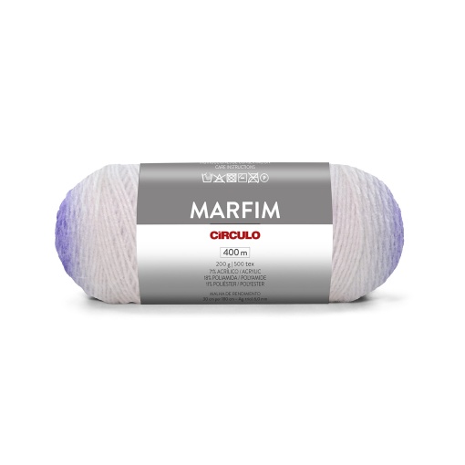Fio de crochet CÍRCULO Marfim 200g Patativa 9792