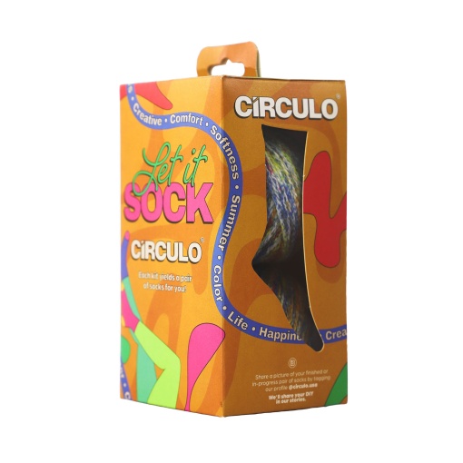 Kit de crochet CÍRCULO Let it Sock Sunflower 9492