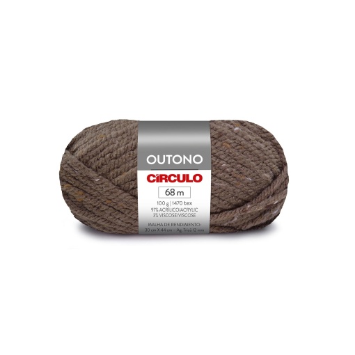 Fio de tricot CÍRCULO Outono 100g Pinoli 7859