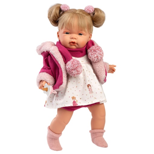 Boneca Joelle chorona 38cm LLORENS
