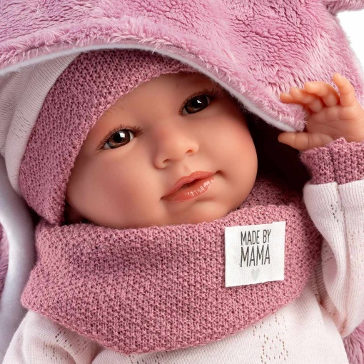 Boneca Mimi chorona com saco cama 42cm LLORENS