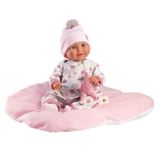 Boneca Heidi chorona com almofada 42cm LLORENS
