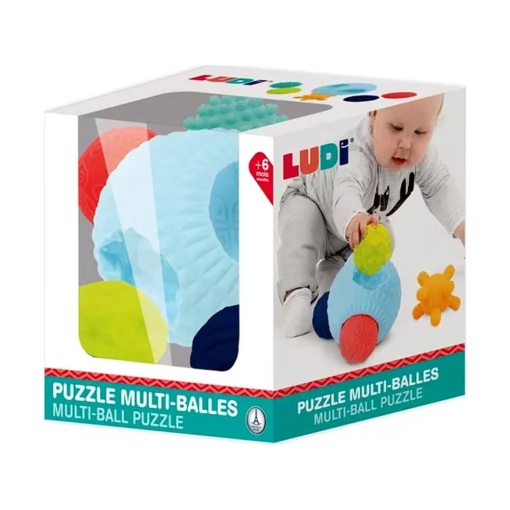 Puzzle multi bolas - átomo LUDI