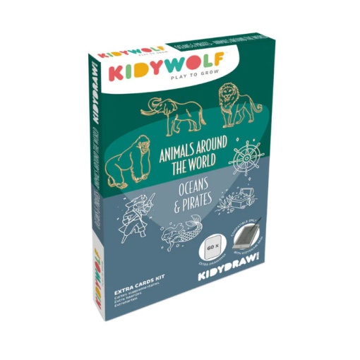 Recarga para Kidydraw - oceanos KIDYWOLF