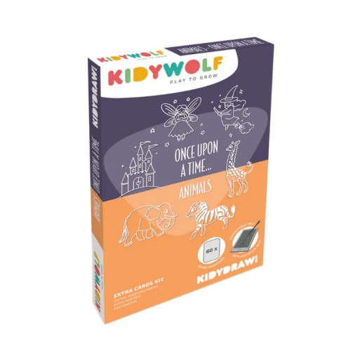 Recarga para Kidydraw - animais KIDYWOLF