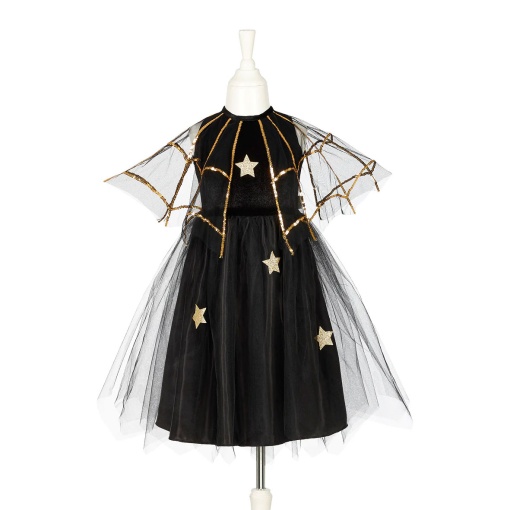 Vestido Evilian 5-7 anos 110-122cm preto SOUZA