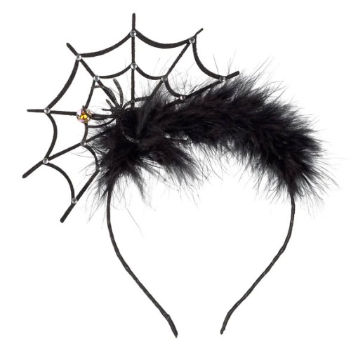 Bandolete Hecate preta com teia de aranha SOUZA