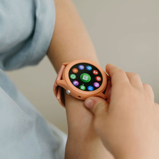 Smartwatch K-Watch laranja KIDYWOLF