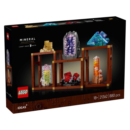 LEGO Ideas coleção de minerais 21362