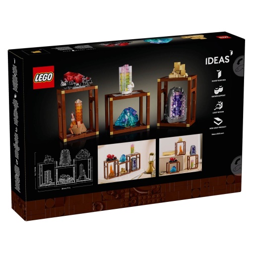 LEGO Ideas coleção de minerais 21362