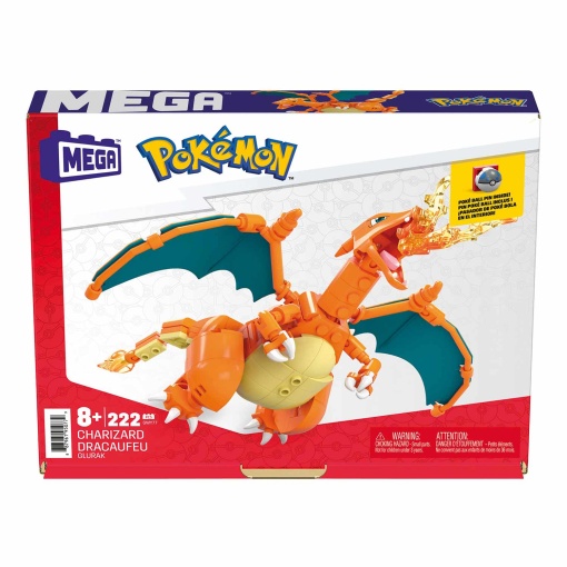MEGA Pokémon Construx Charizard 220 peças MATTEL GWY77