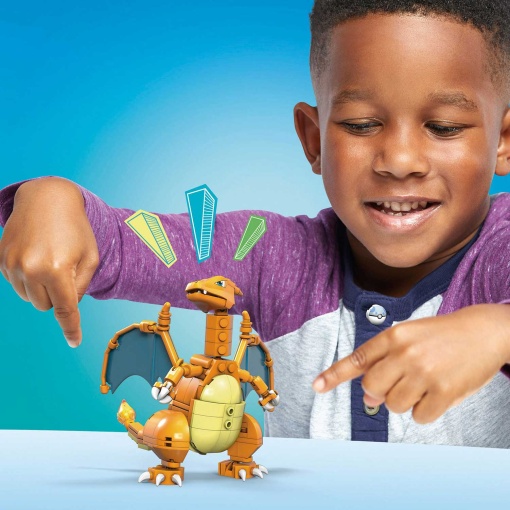 MEGA Pokémon Construx Charizard 220 peças MATTEL GWY77